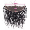 Human Hair 13x4 Curly Lace Frontal 8"-22" Inches Curly Weave Human Virgin Hair - uprettyhair