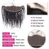 Human Hair 13x4 Curly Lace Frontal 8"-22" Inches Curly Weave Human Virgin Hair - uprettyhair