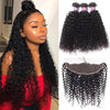 Virgin Human Hair Curly Hair 3pcs with Lace Frontal Wholesale Hair - uprettyhair