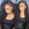 High Quality Jerry Curly Lace Front Wigs 200% Density Human Hair Wigs - uprettyhair
