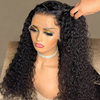 Breathable Soft Invisible HD Lace Wigs Curly hair Pre Plucked Transparent Wigs - uprettyhair