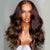 #4 Colored Straight/Body Wave Dark Brown 13x4 Lace Front Wig 200% Density - uprettyhair