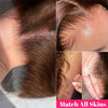 #4 Colored Straight/Body Wave Dark Brown 13x4 Lace Front Wig 200% Density - uprettyhair
