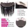 Brazilian Deep Wave Weave 13x4 Lace Frontal Closure Human Hair Extensions - uprettyhair