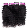 Deep Wave 4 Bundles/Lot 1B Color Brazilian Virgin Human Hair Wholesale - uprettyhair