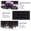Deep Wave 4 Bundles/Lot 1B Color Brazilian Virgin Human Hair Wholesale - uprettyhair