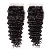 Deep Wave 4x4 Lace Closure Bleached Knots With Baby Hair Virgin Hair - uprettyhair