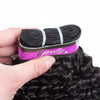 Deep Wave 4x4 Lace Closure With 4 Bundles 100 Human Hair Weaves And Closure - uprettyhair
