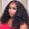 Breathable Soft Invisible HD Lace Wigs Curly hair Pre Plucked Transparent Wigs - uprettyhair