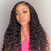 Wavy Lace Wig Lace Front Wigs Deep Wave 200% 250% Density Human Hair Wigs - uprettyhair