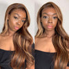 Highlight P4/27 Pre Colored Body Wave 13x4 Lace Front Wig For Black Women - uprettyhair