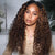 highlight curly hair lace wig
