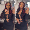 highlight burgundy 99j body wave hd lace wig
