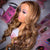 brown wig with blonde highlights color highlight wig