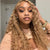 water wave honey blonde lace wigs