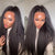 kinky straight 13x4 hd lace frontal wig - uprettyhair