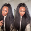 kinky straight 13x4 hd lace frontal wig - uprettyhair