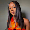 Layered Cut Straight Human Hair 5x5/13x4 Lace Front Wig 180% Density-uprettyhair
