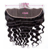 Human Virgin Hair Loose Deep Wave 13x4 Lace Frontal With Baby Hair - uprettyhair