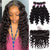 10A Wholesale Hair Brazilian Loose Deep Hair Weave 4 Bundles With Lace Frontal - uprettyhair