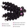 Double Machine Wefts Loose Deep Wave 4 Bundles/Lot Brazilian Human Hair - uprettyhair