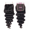 Virgin Loose Deep Wave 4x4 Lace Closure Free Part Middle Part Three Part - uprettyhair