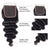 Virgin Loose Deep Wave 4x4 Lace Closure Free Part Middle Part Three Part - uprettyhair