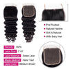 Loose Deep Wave 5x5 Lace Closure Human Hair Closure With Baby Hair - uprettyhair