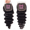 Loose Deep Wave 5x5 Lace Closure Human Hair Closure With Baby Hair - uprettyhair