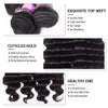 10A Wholesale Hair Brazilian Loose Deep Hair Weave 4 Bundles With Lace Frontal - uprettyhair