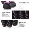 Brazilian Loose Wave 4 Bundles Unprocessed Virgin Human Hair - uprettyhair