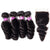 Loose Wave Weave 4 Bundle Deals Brazilian Human Hair With 4x4 Lace Closure - uprettyhair