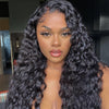 Real Swiss Lace Skin Melt HD Lace Wigs Loose Deep Wave Glueless Lace Wigs - uprettyhair
