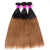 T1B/30 Ombre Hair Dark Roots 3 Bundles Brazilian Straight Hair With Closure - uprettyhair