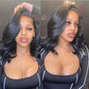 barrel curls pre cut lace wear go wig