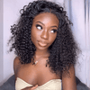 pre cut lace wear go wig bouncy deep curls wig