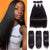 Straight Human Hair 3 Bundle Deals With 4x4 Closure Wholesale Virgin Hair - uprettyhair
