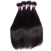 10A Grade Brazilian Mink Straight Human Hair 4 Bundles With Frontal Closure - uprettyhair