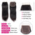 Brazilian Human Hair Straight Hair 4x4 Lace Closure With Baby Hair - uprettyhair