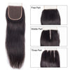 Straight Hair 3 Bundles With Closure Deals Bundles With 5 By 5 Lace Closure - uprettyhair