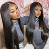 Straight Virgin Hair Pre Plucked With Baby Hair High Density 13x4 Lace Front Wig - uprettyhair