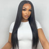Straight Virgin Hair Pre Plucked With Baby Hair High Density 13x4 Lace Front Wig - uprettyhair