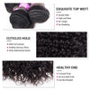 Water Wave Human Hair 4 Bundles With Frontal Brazilian Natural Wave Hair - uprettyhair