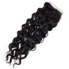 Natural Wave Lace Closure Unprocessed Virgin Hair Water Wave 4x4 Closure - uprettyhair
