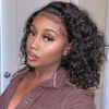 glueless water wave lace front wig - uprettyhair