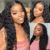 water wave long inch undetectable lace wig