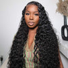 Water Wave Glueless HD Lace Closure Wig