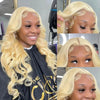 613 Blonde Glueless Wig Pre Cut 5x6 HD Lace Closure Wear And Go Wig