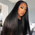 Straight Hair U/V Part Wig 2×4 Opening Size Affordable Pull Go Drawstring 200% Density