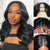 Trendy Layered Cut Loose Wave U Part Wig Mid-Length Style Human Hair Wigs No Leave Out